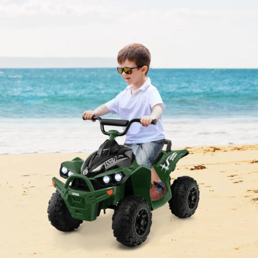 12V Kids Ride On ATV with High/Low Speed and Comfortable Seat-Pink