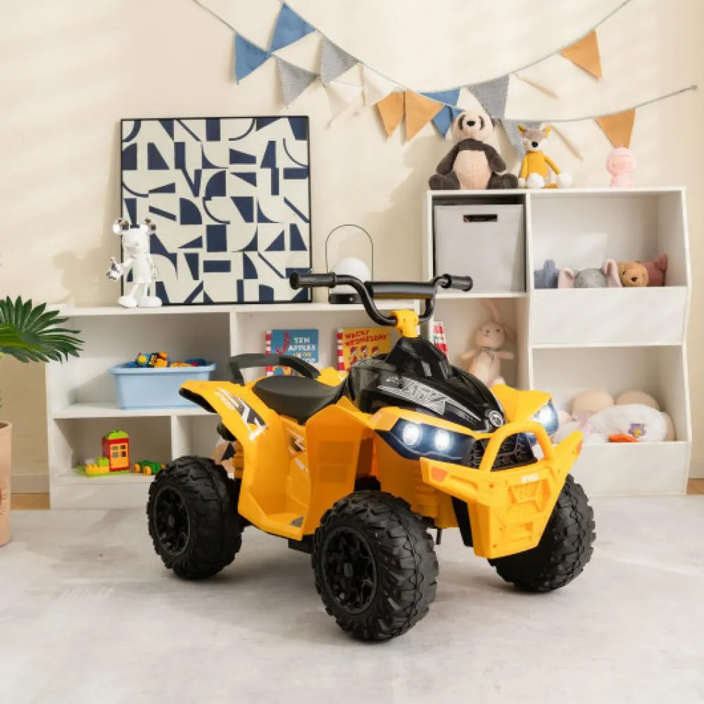 12V Kids Ride On ATV with High/Low Speed and Comfortable Seat-Pink