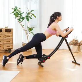 265 Lb. Cap Folding Abdominal Trainer Coaster Exercise Ab Core Machine
