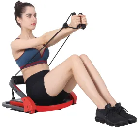 Ab Crunch Total Body Workout W/ Resistance Bands