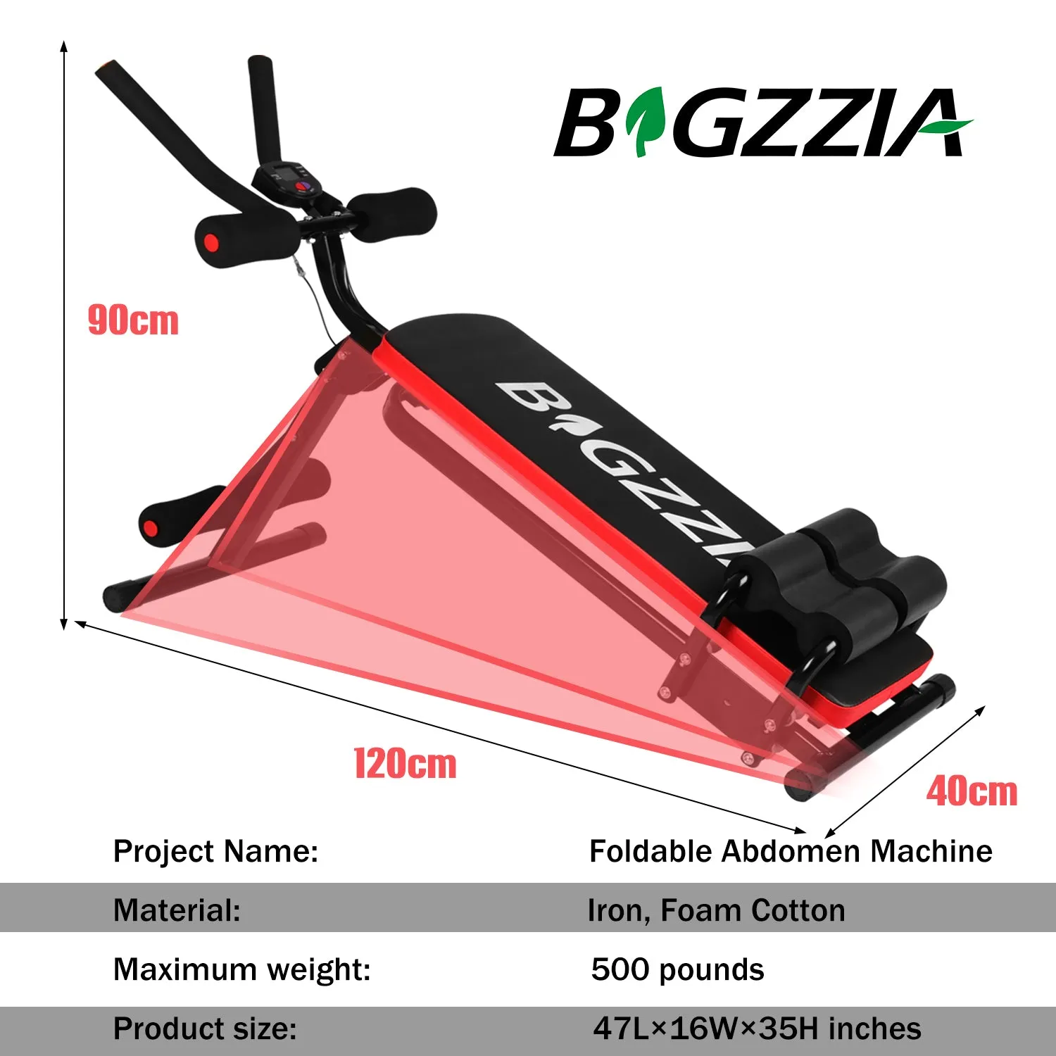 Abdominal Core Workout Machine Trainer Bench Equipment