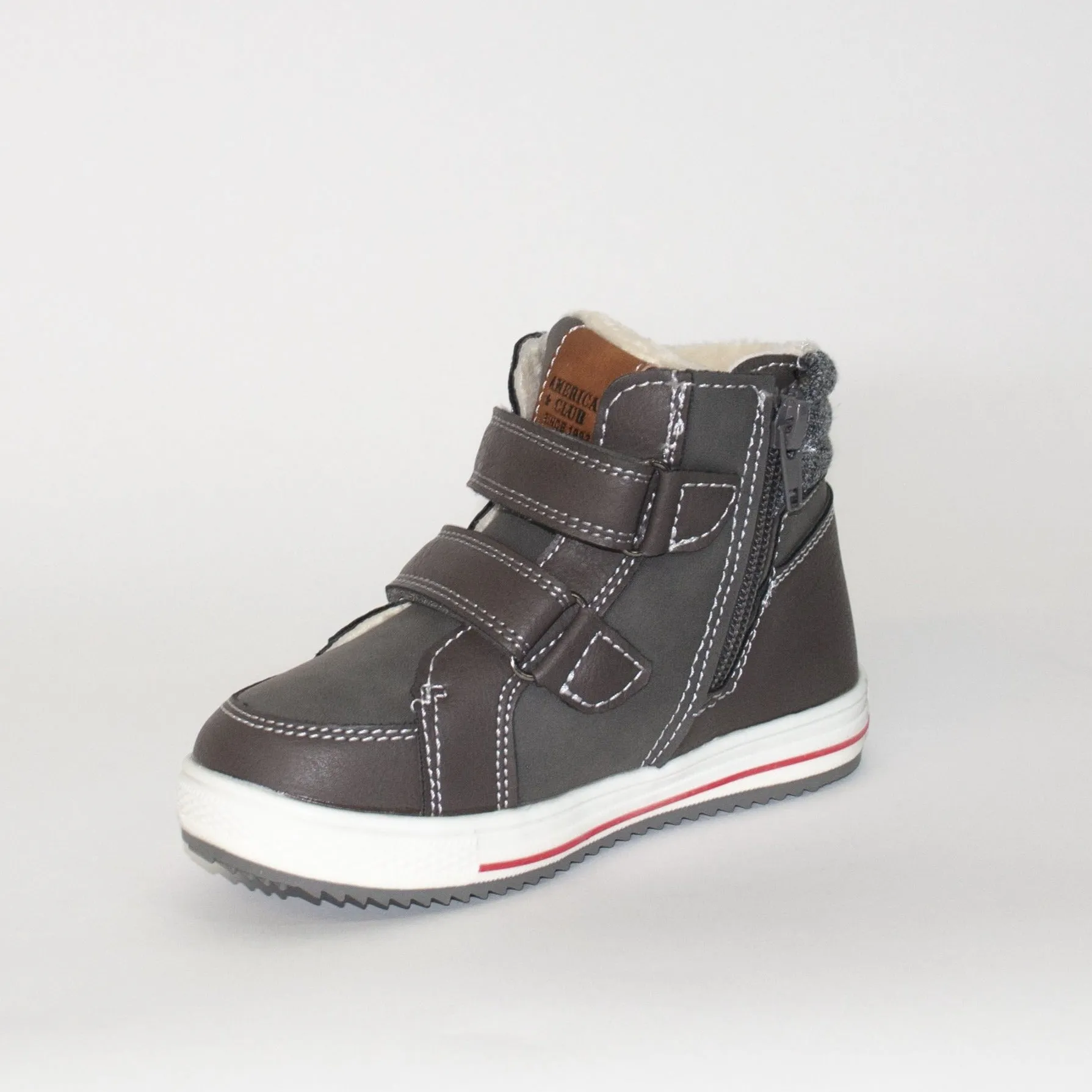 AC Boys' Brown Insulated Sneakers | 900/21-DBR