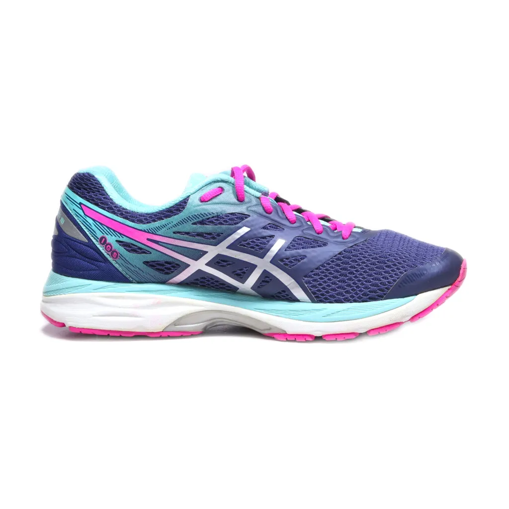 Asics Gel Cumulus 18 Sport Shoes Fabric Blue Colour For Women