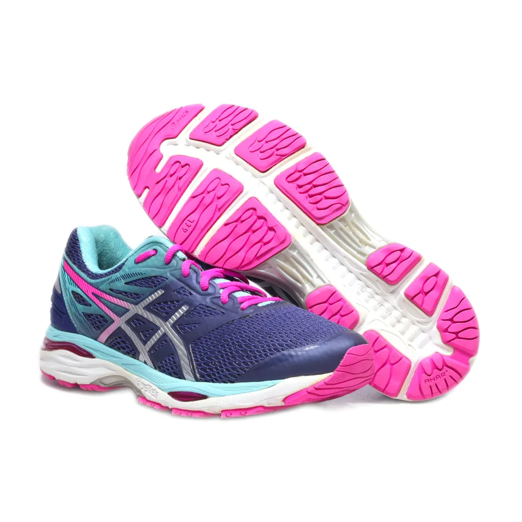 Asics Gel Cumulus 18 Sport Shoes Fabric Blue Colour For Women