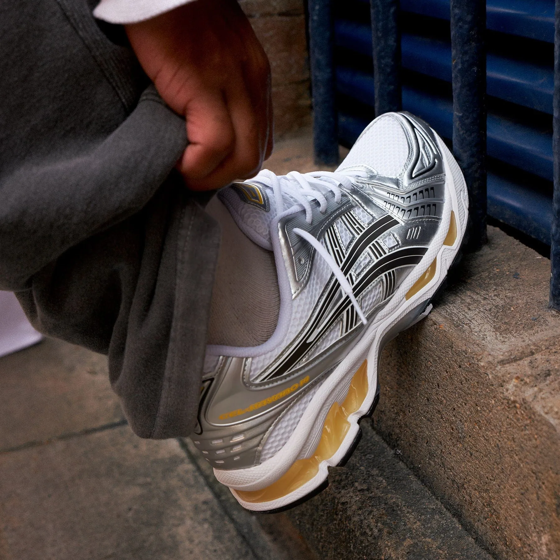 Asics Gel Kayano 14 'White Tai-Chi Yellow'