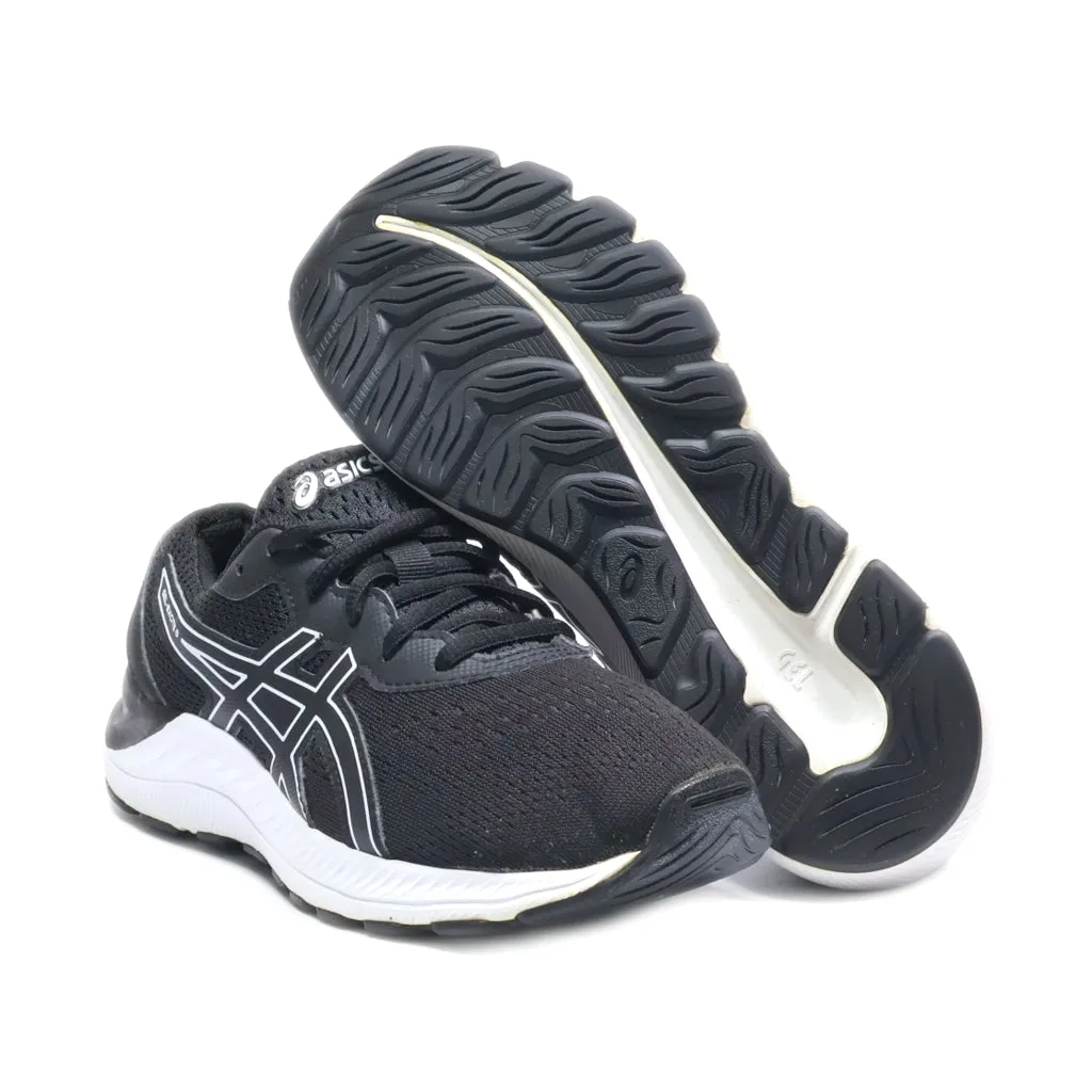Asics Sneakers Leather Black Colour For Kids