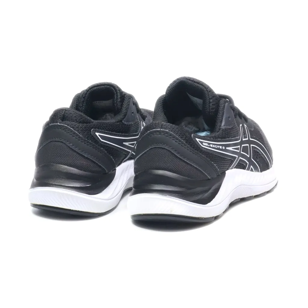 Asics Sneakers Leather Black Colour For Kids