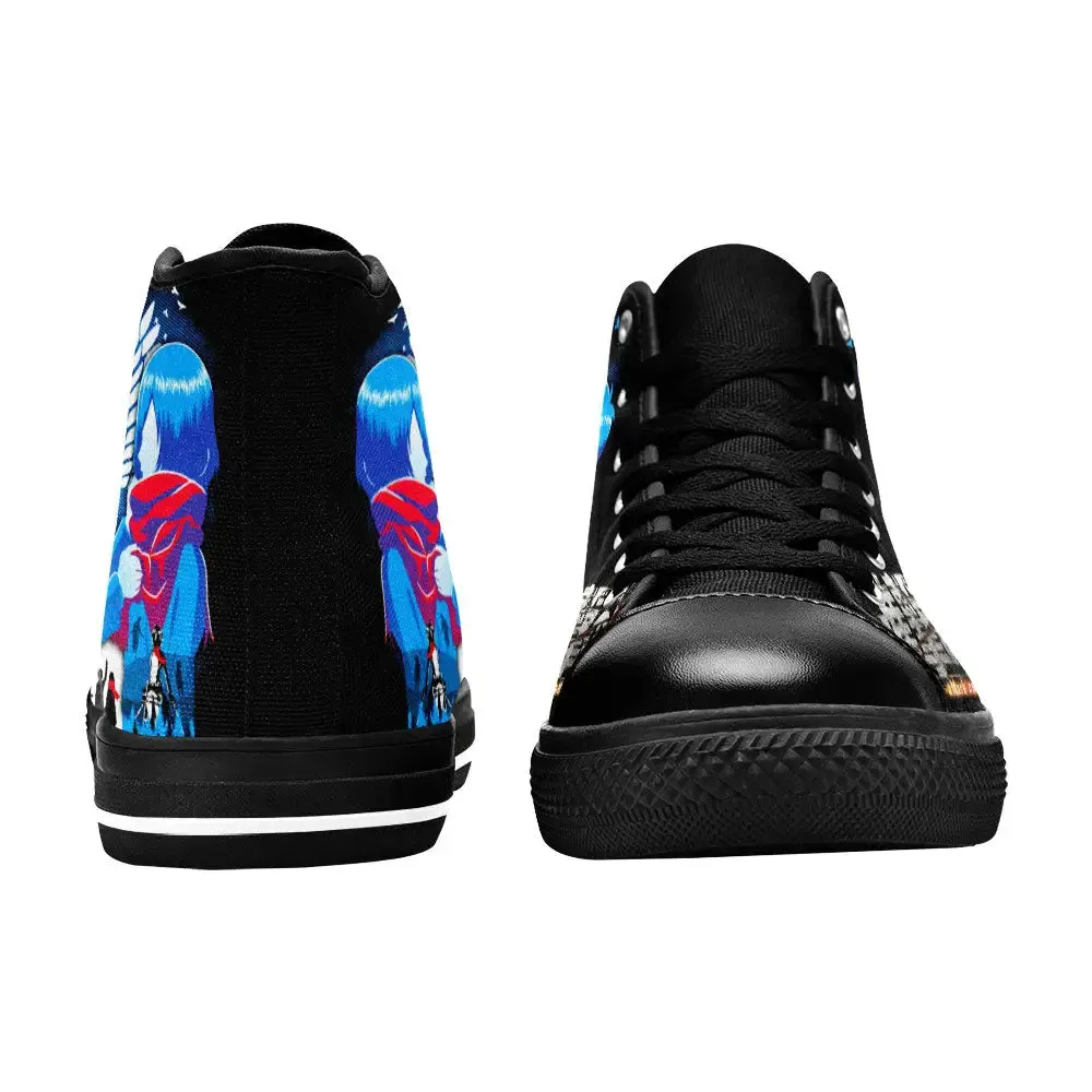 Attack on Titan Shoes High Tops Sneakers for Kids and Adults