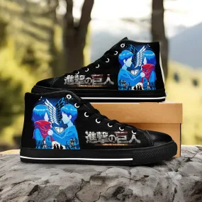 Attack on Titan Shoes High Tops Sneakers for Kids and Adults