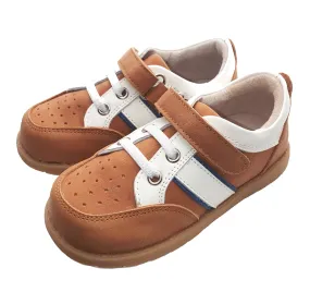 Atti and Anna Caleb Leather Sneaker Tan / Light Brown