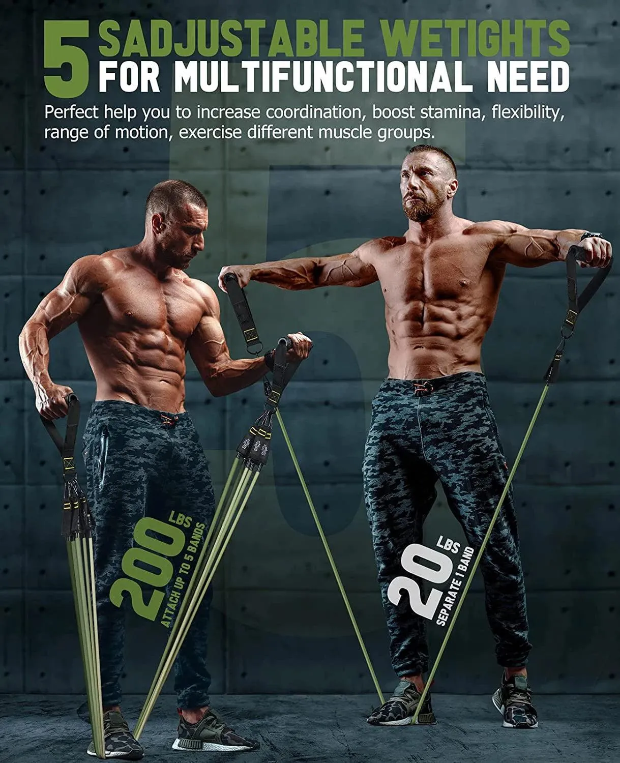 Bands Exercise Band 5 Tube Fitness
