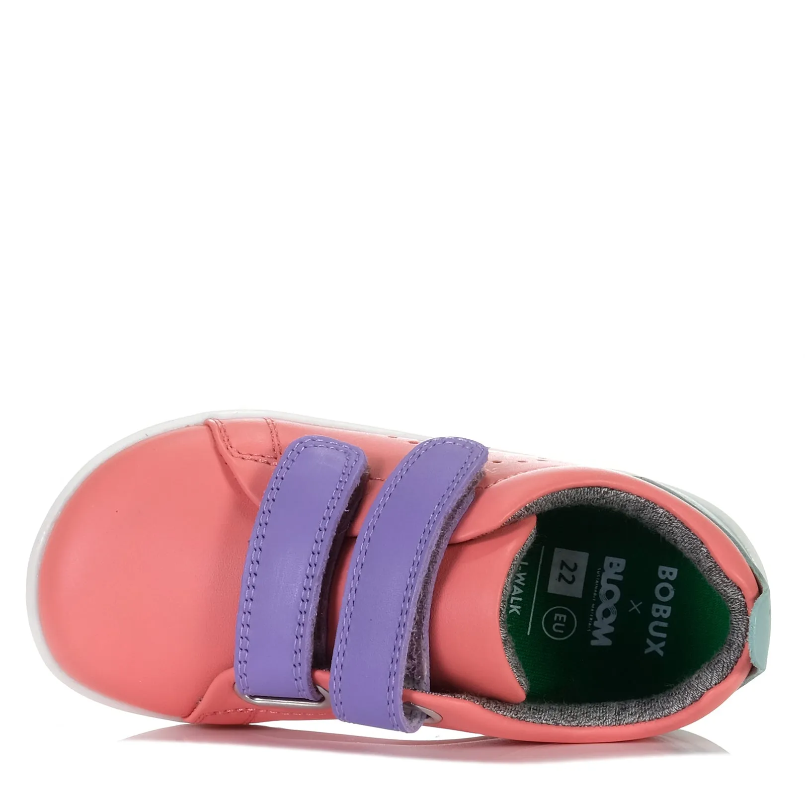 Bobux I-Walk Grass Court 640508 Ocean Coral Combo
