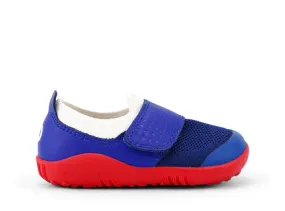 Bobux Step Up Dimension III Blueberry   White Trainers