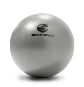 BODi Core Ball for Core Strengthening, 8" Small Exercise Ball, Home Gym Workout Equipment for Yoga, Pilates, Fitness, Lightweight Durable & Easy to Grip, Inflation Straw and Plug Included, Silver