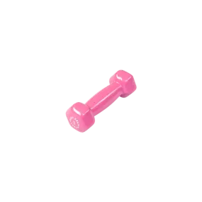 Bodysolid Pink 1lb Vinyl Dumbbell