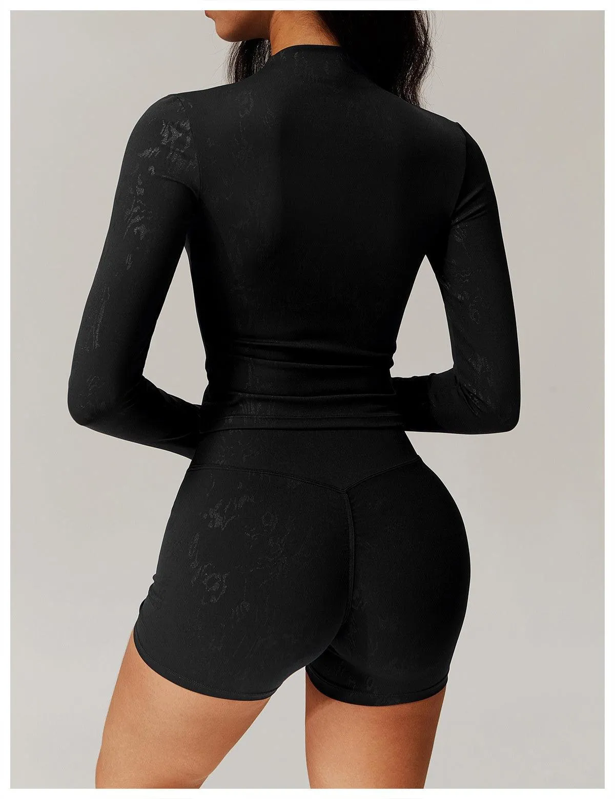 Bronzing Yoga Long sleeved Top – Stylish Activewear for Fitness and Beyond