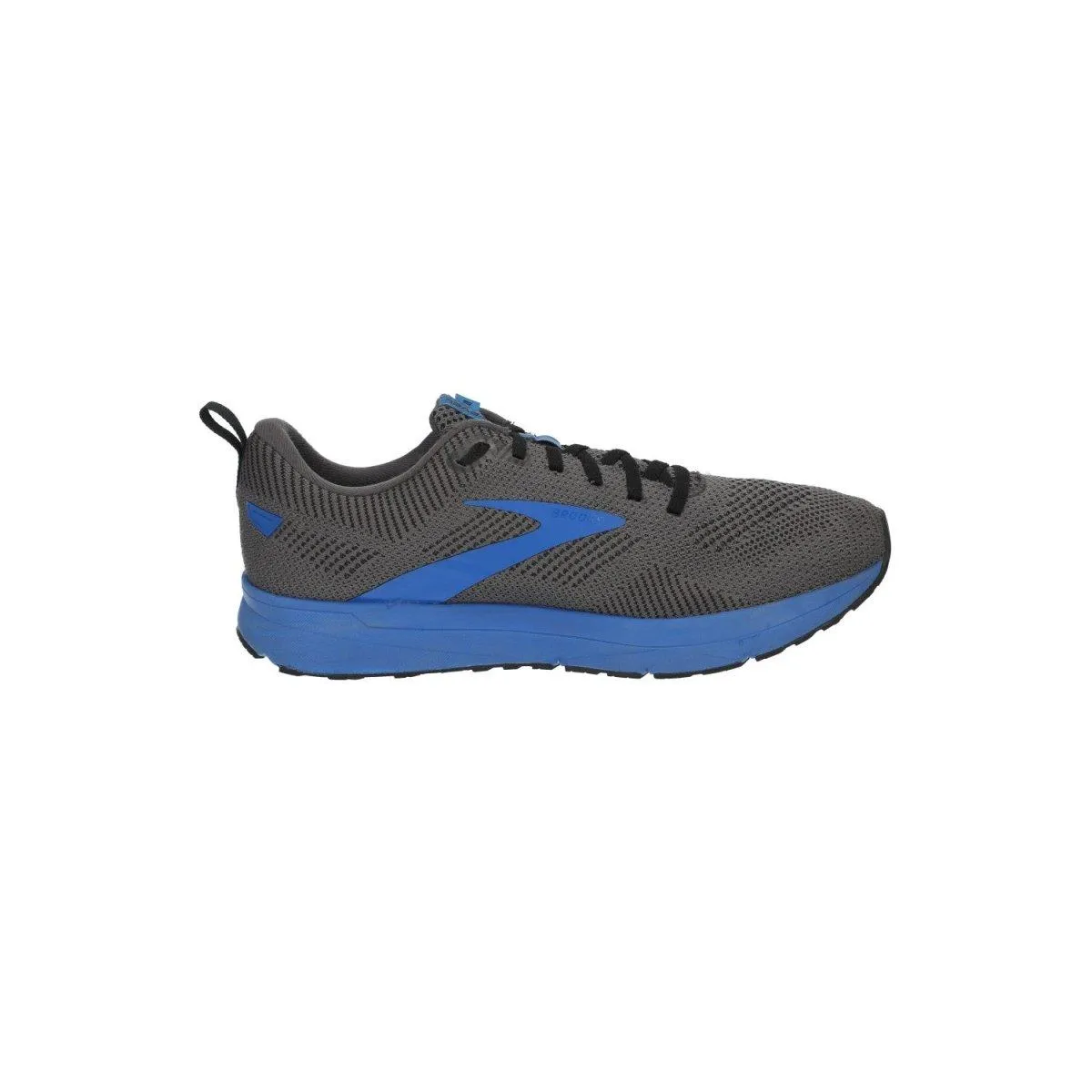 Brooks Revel 5 Running Sport Shoes Fabric Grey Colour For Men