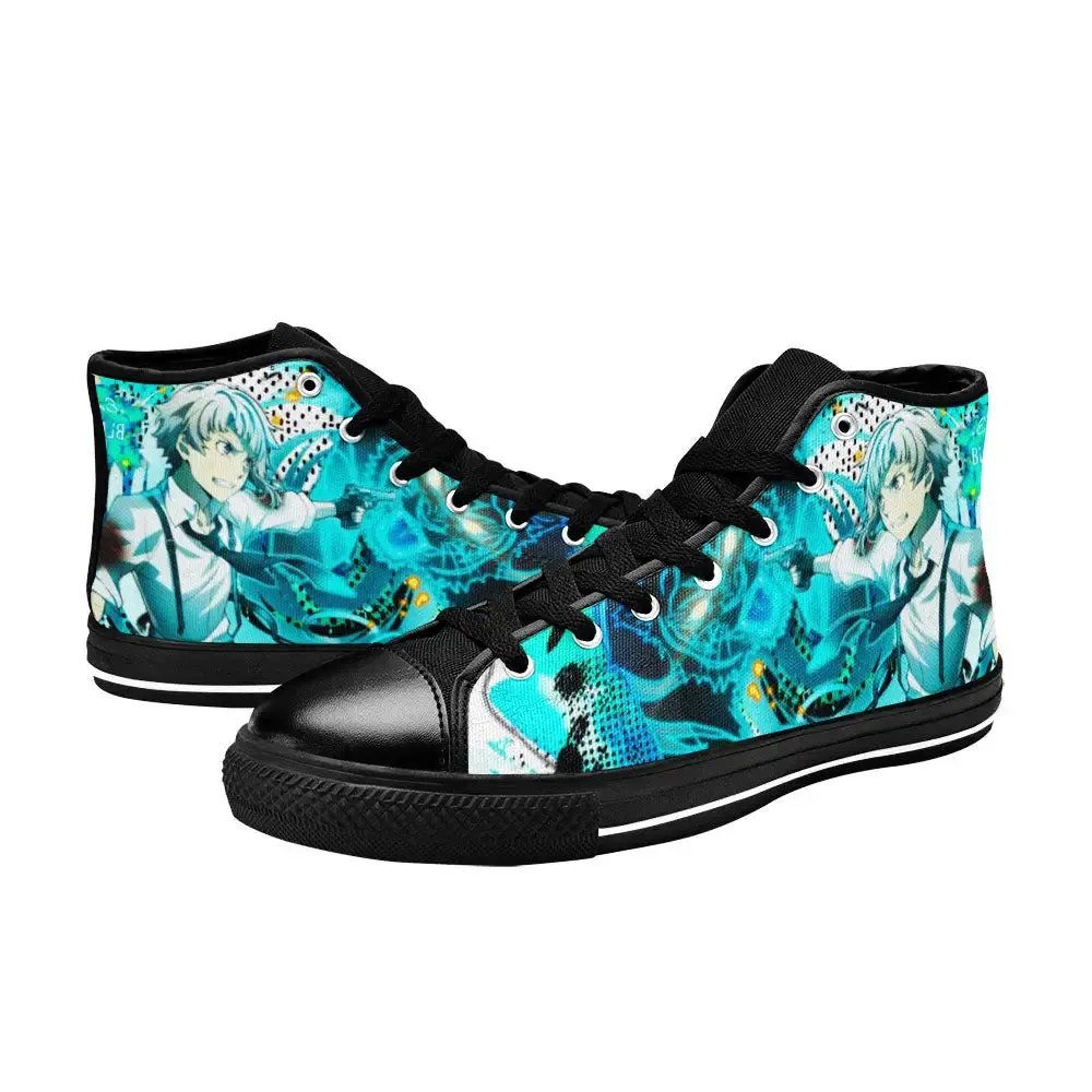Bungou Stray Dogs Atsushi Shoes High Tops Sneakers for Kids and Adults