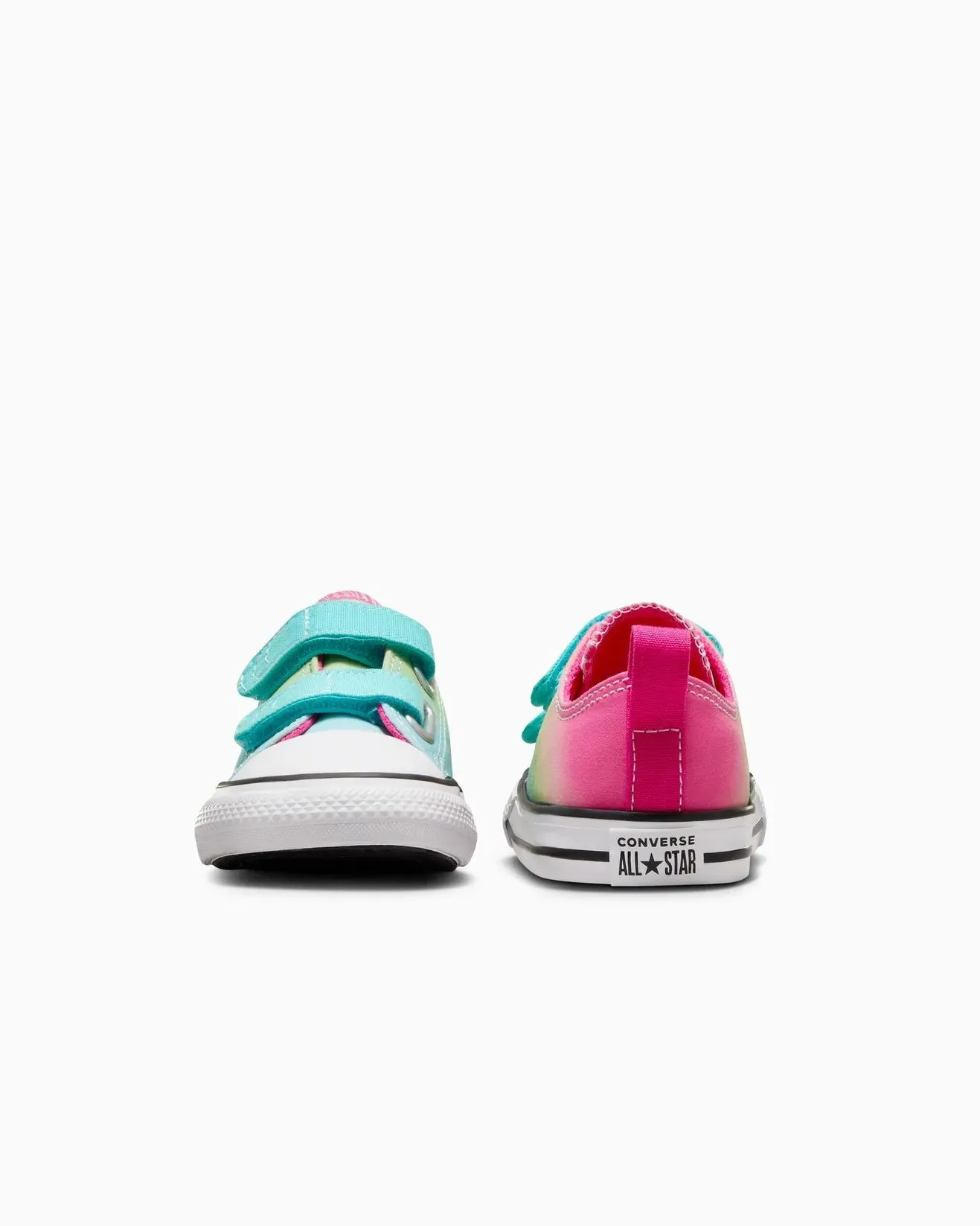 Chuck Taylor All Star Easy On Bright Ombre Toddler Low Top Triple Cyan