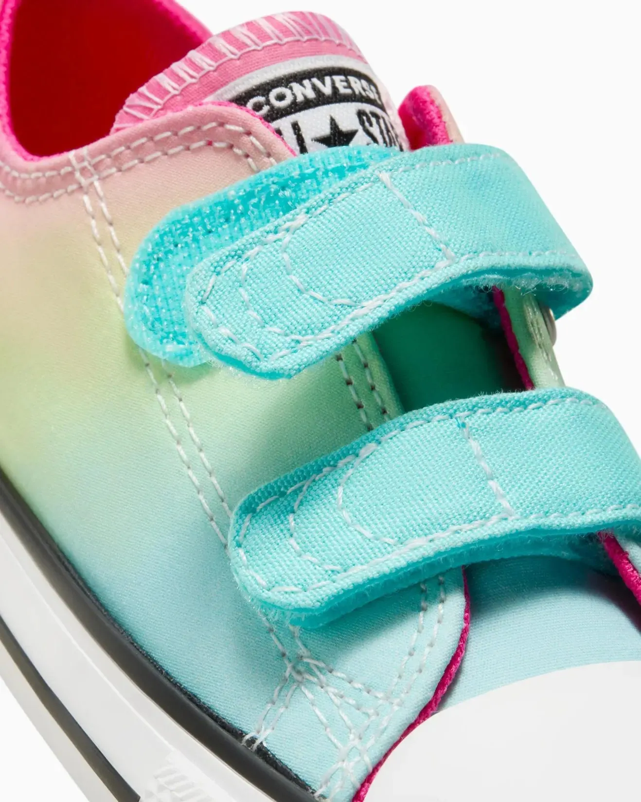 Chuck Taylor All Star Easy On Bright Ombre Toddler Low Top Triple Cyan