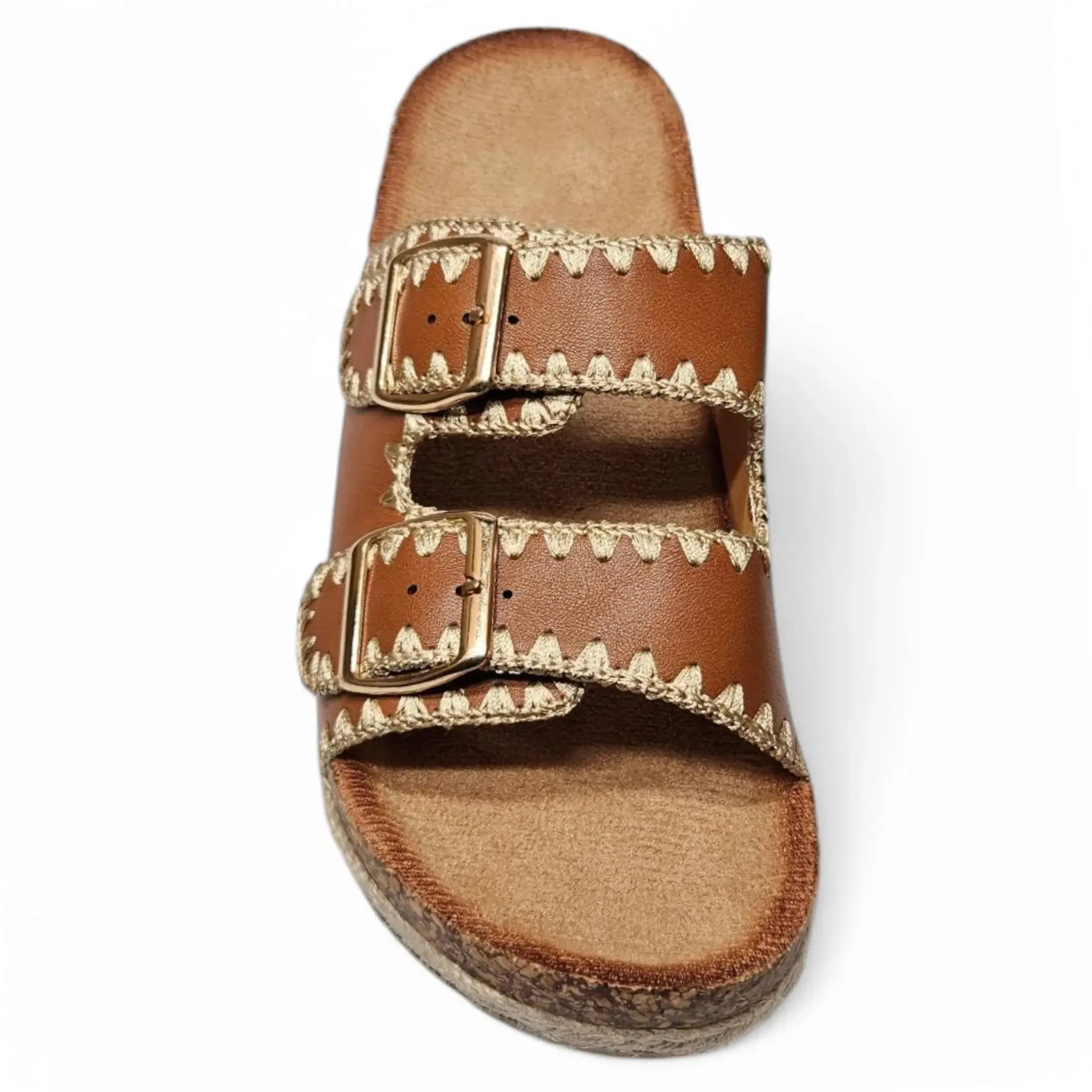 Clash Double Buckle Slide