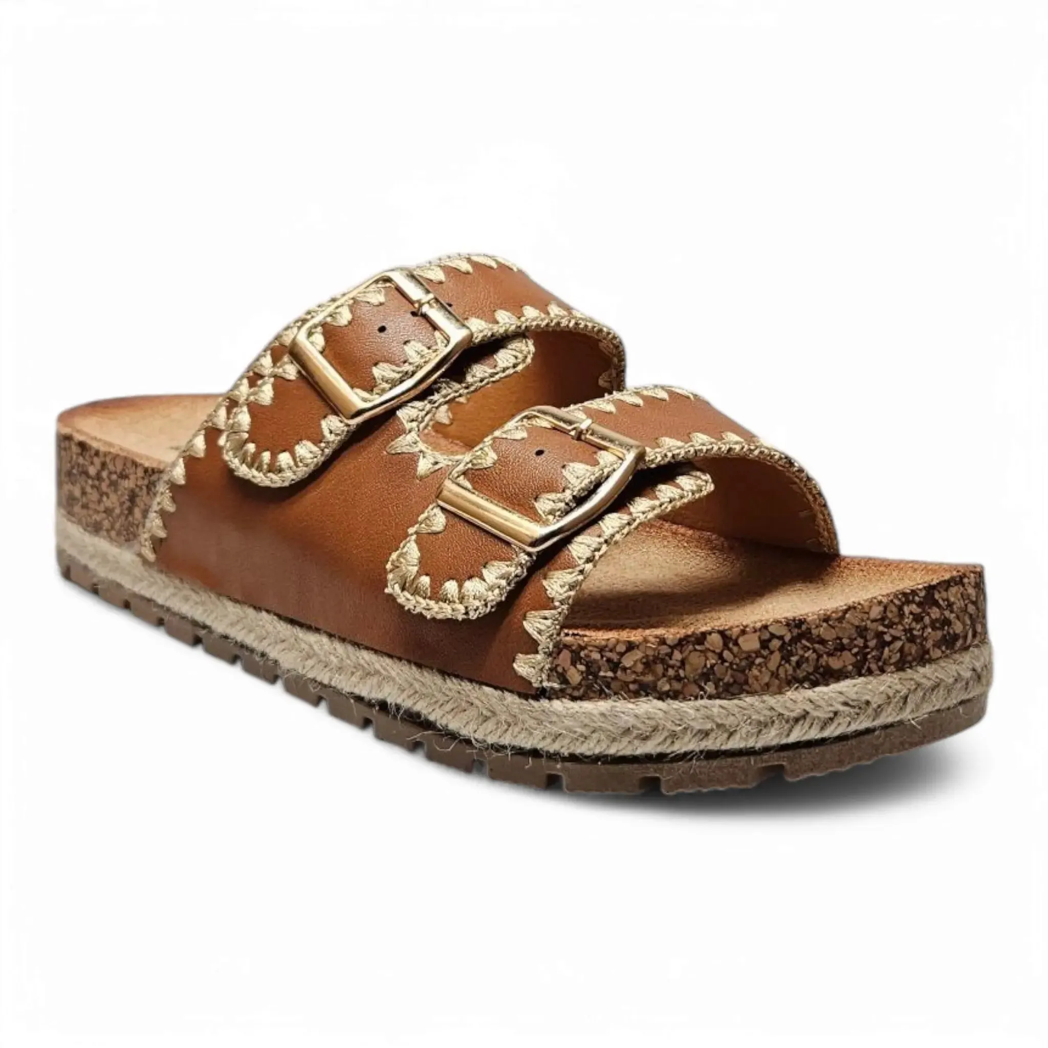 Clash Double Buckle Slide