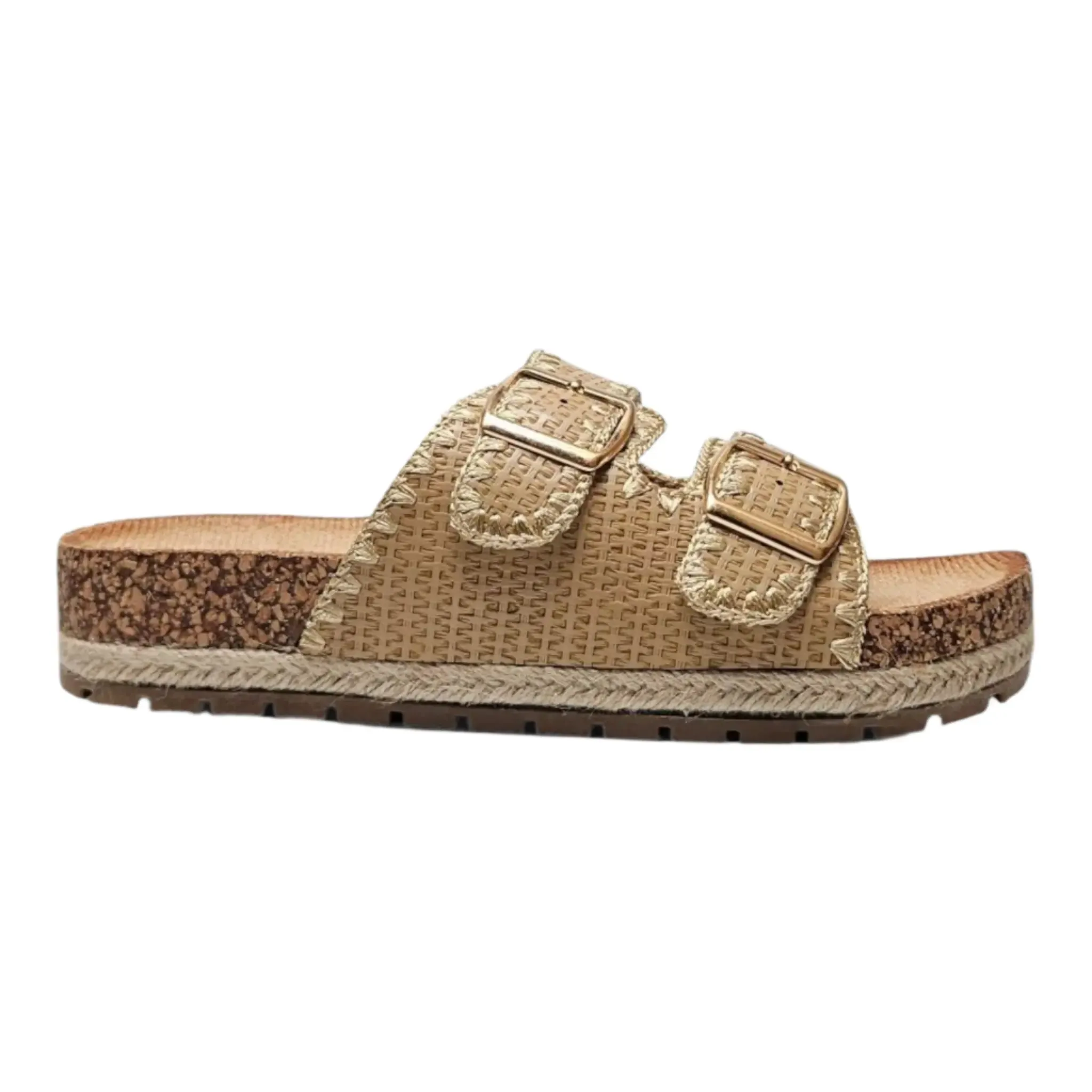 Clash Double Buckle Slide