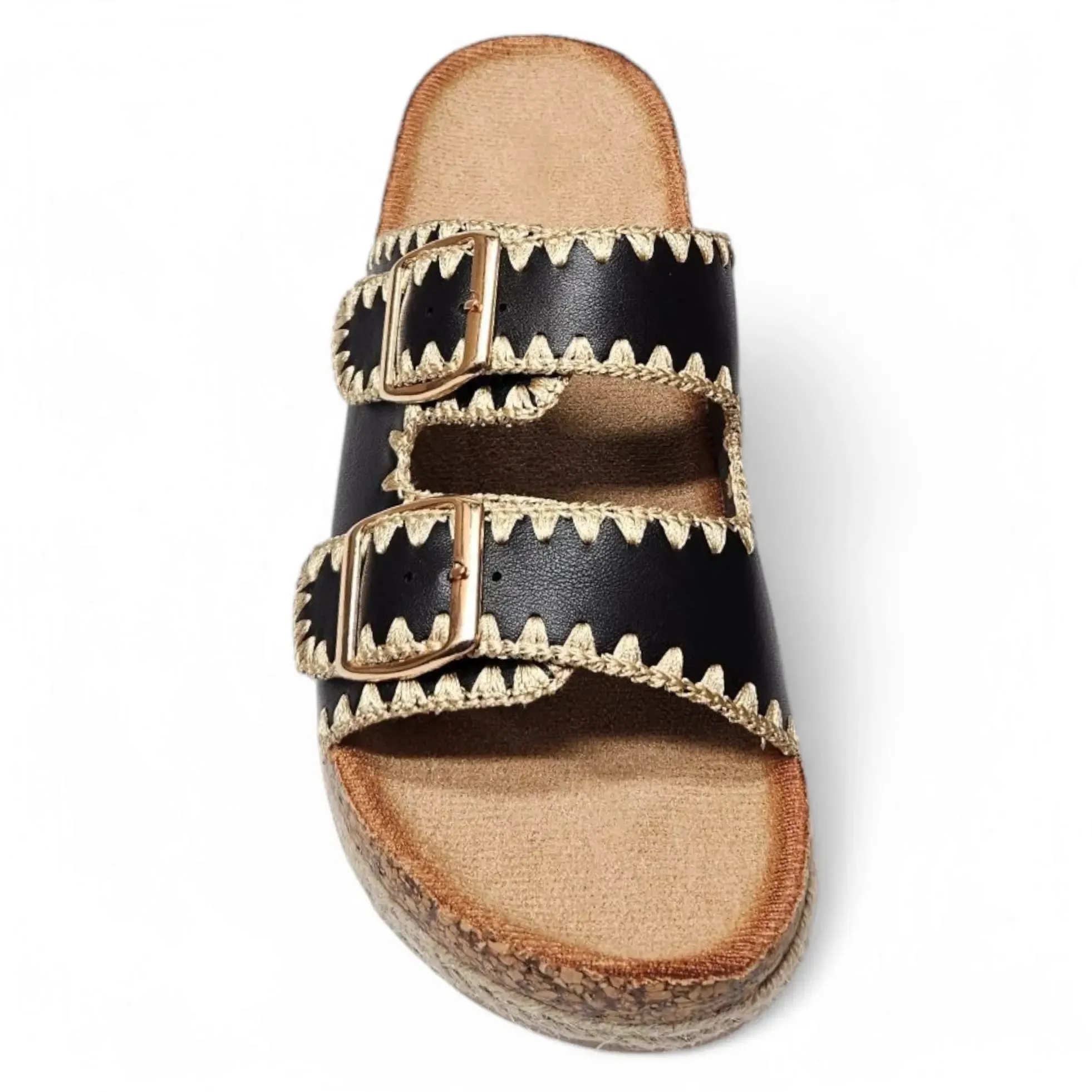 Clash Double Buckle Slide