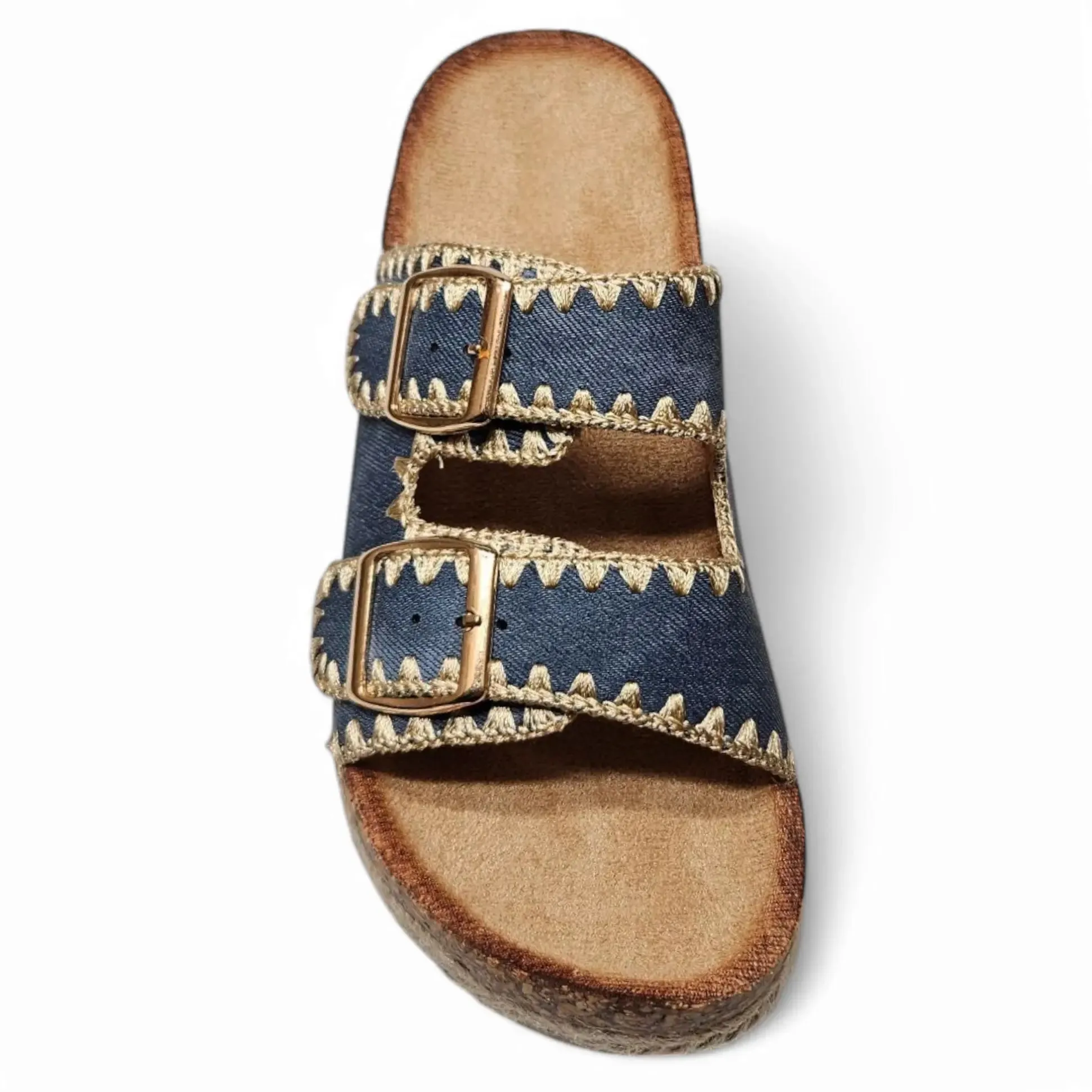 Clash Double Buckle Slide