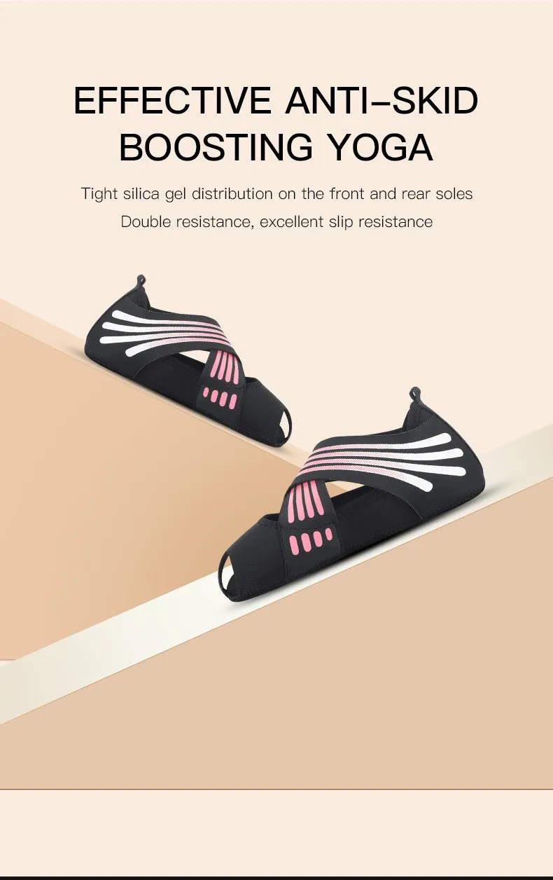 Comfortable Non-Slip Yoga Shoes for Dance and Exercise