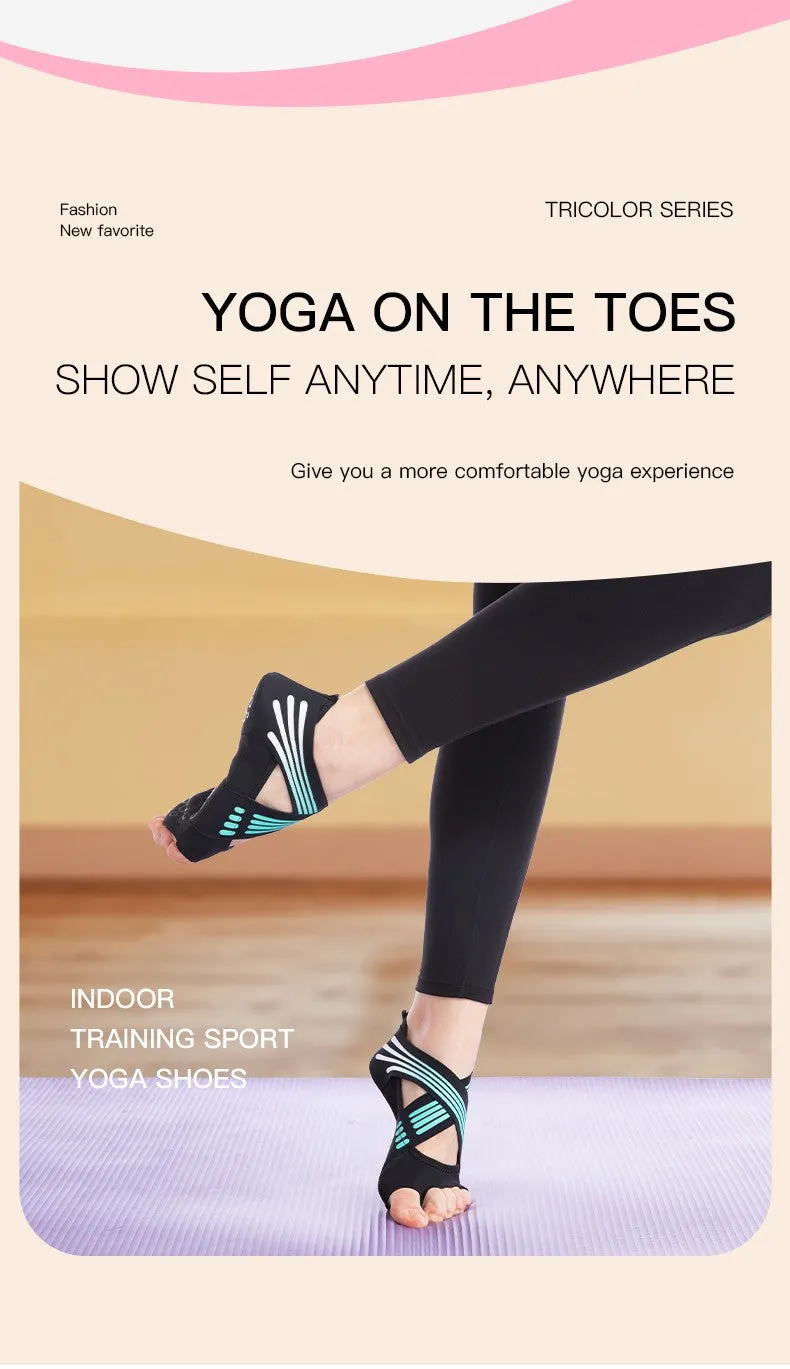 Comfortable Non-Slip Yoga Shoes for Dance and Exercise