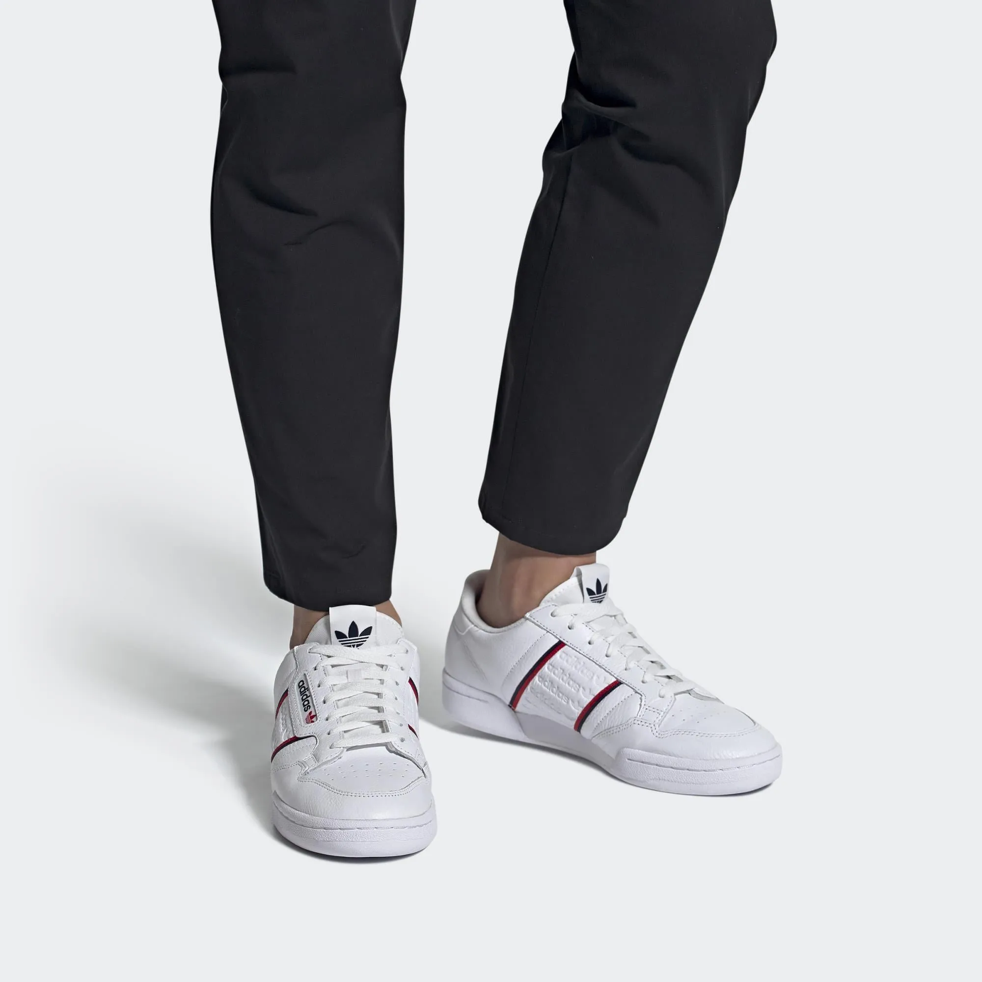 Continental 80 Shoes (White   Red   Navy)