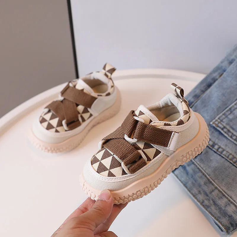 Cross Strap Canvas Sneaker