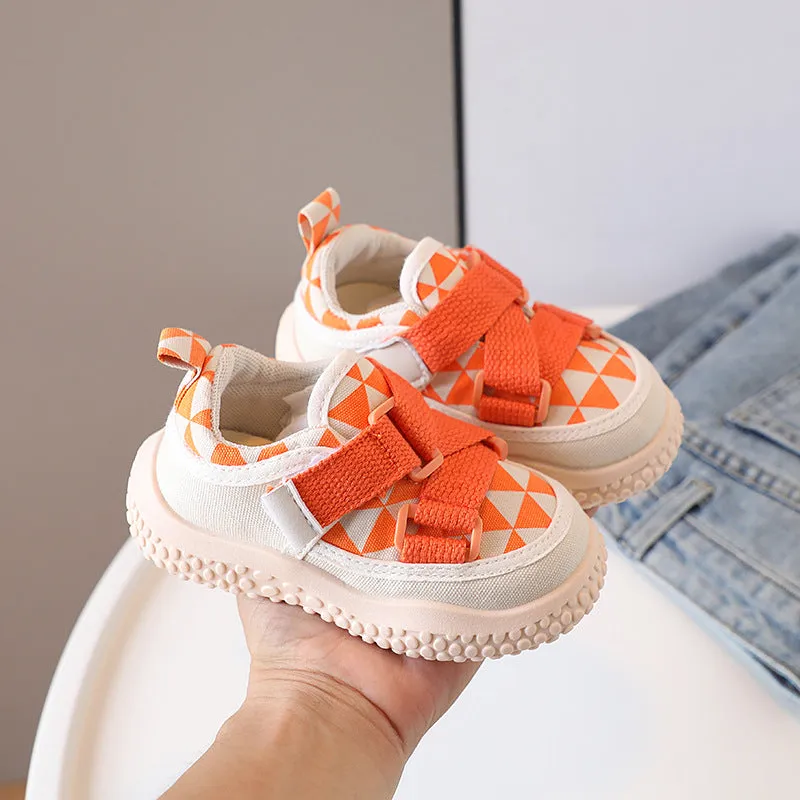 Cross Strap Canvas Sneaker