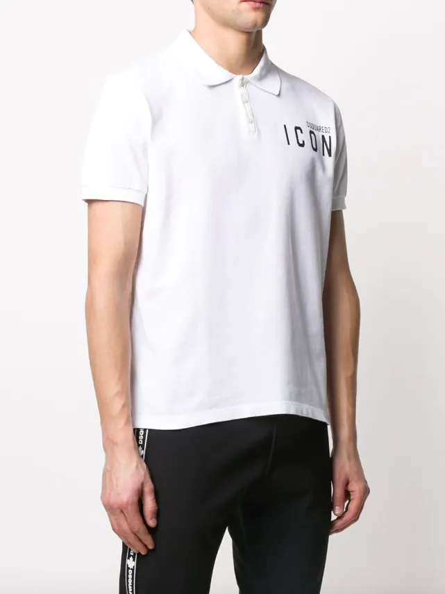 Dsquared2 mini icon tennis polo shirt