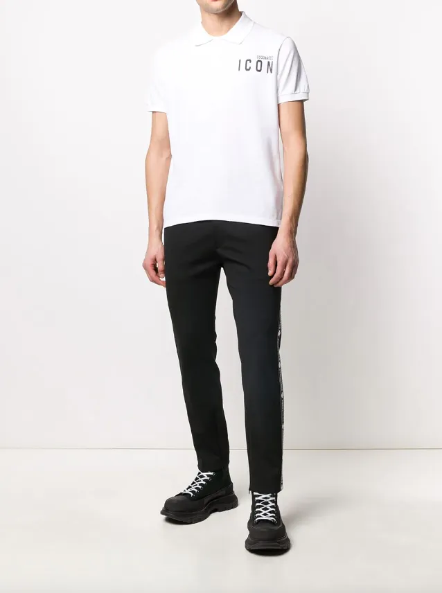 Dsquared2 mini icon tennis polo shirt