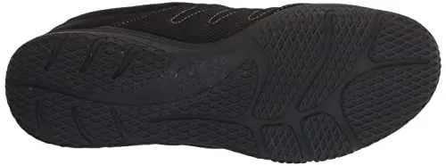 Easy Spirit Women's Bestrong2 Sneaker, Black Mesh, 9 Wide