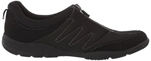 Easy Spirit Women's Bestrong2 Sneaker, Black Mesh, 9 Wide