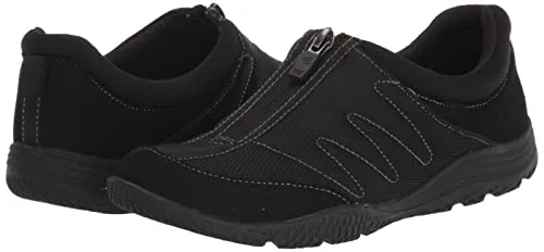 Easy Spirit Women's Bestrong2 Sneaker, Black Mesh, 9 Wide