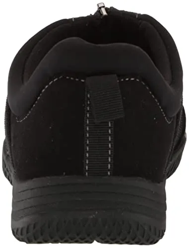 Easy Spirit Women's Bestrong2 Sneaker, Black Mesh, 9 Wide