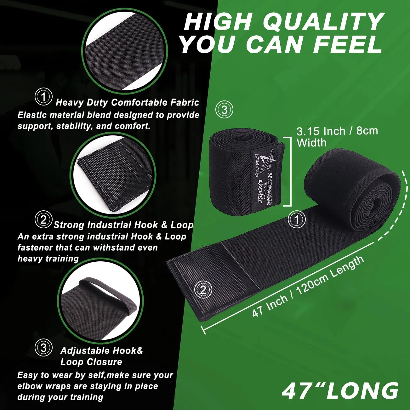 Elbow Wraps for Weightlifting