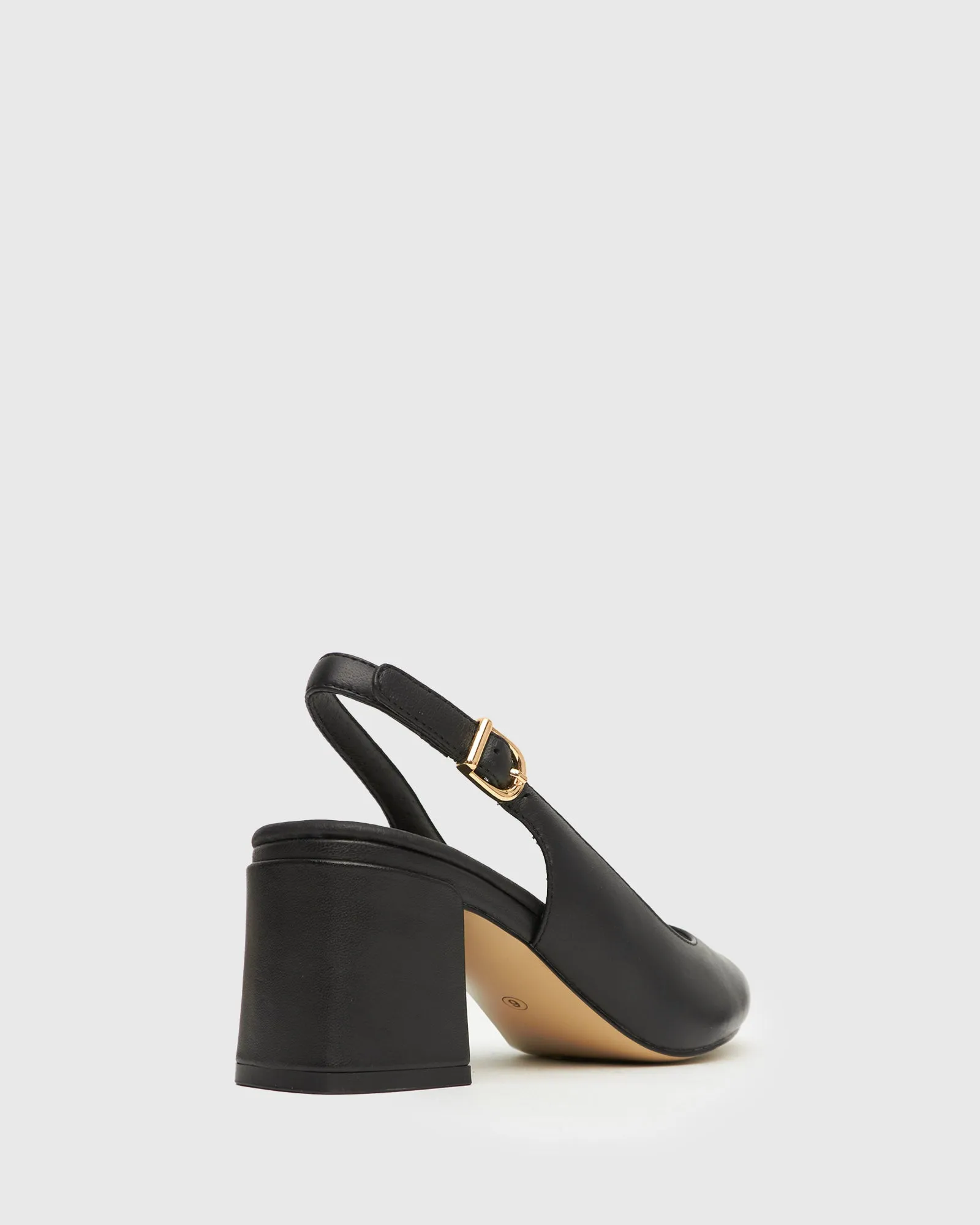 EMERY Slingback Mid-Block Heeled Pumps