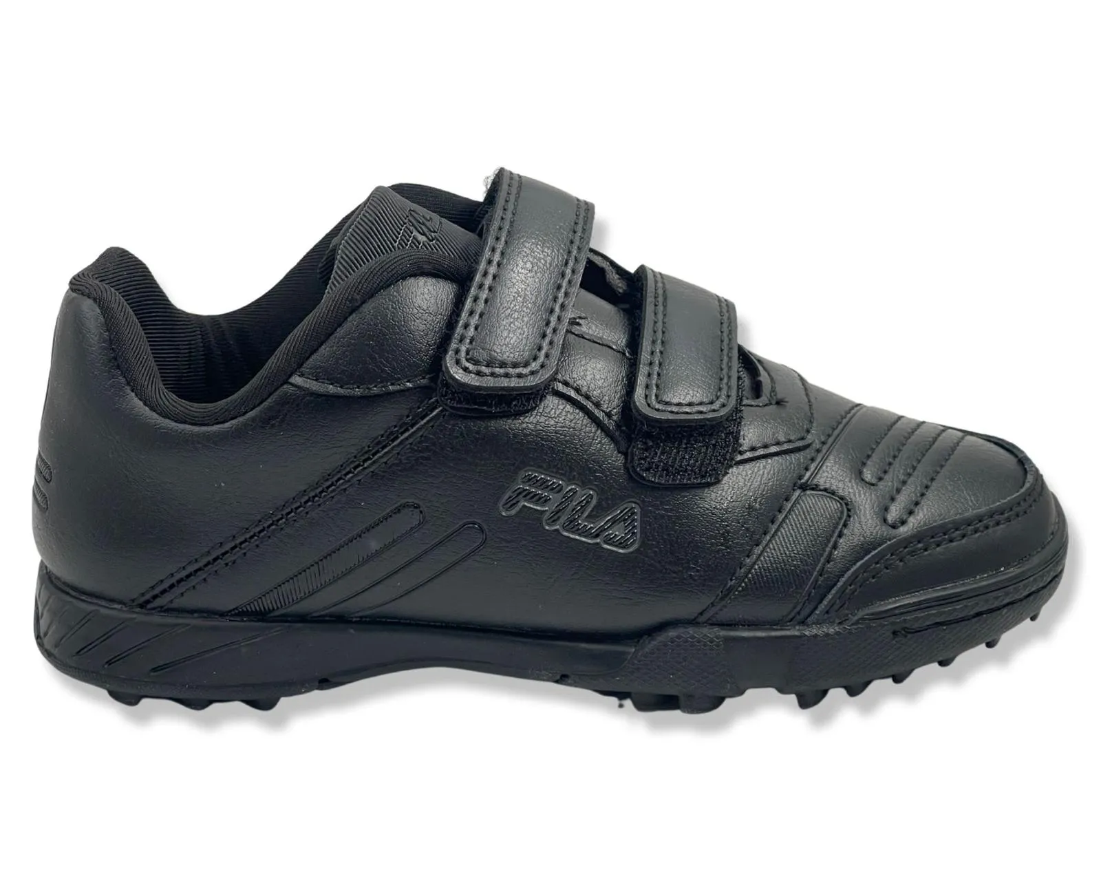 Fila Kids Soccer Shoes Velcro Black F300702VBK