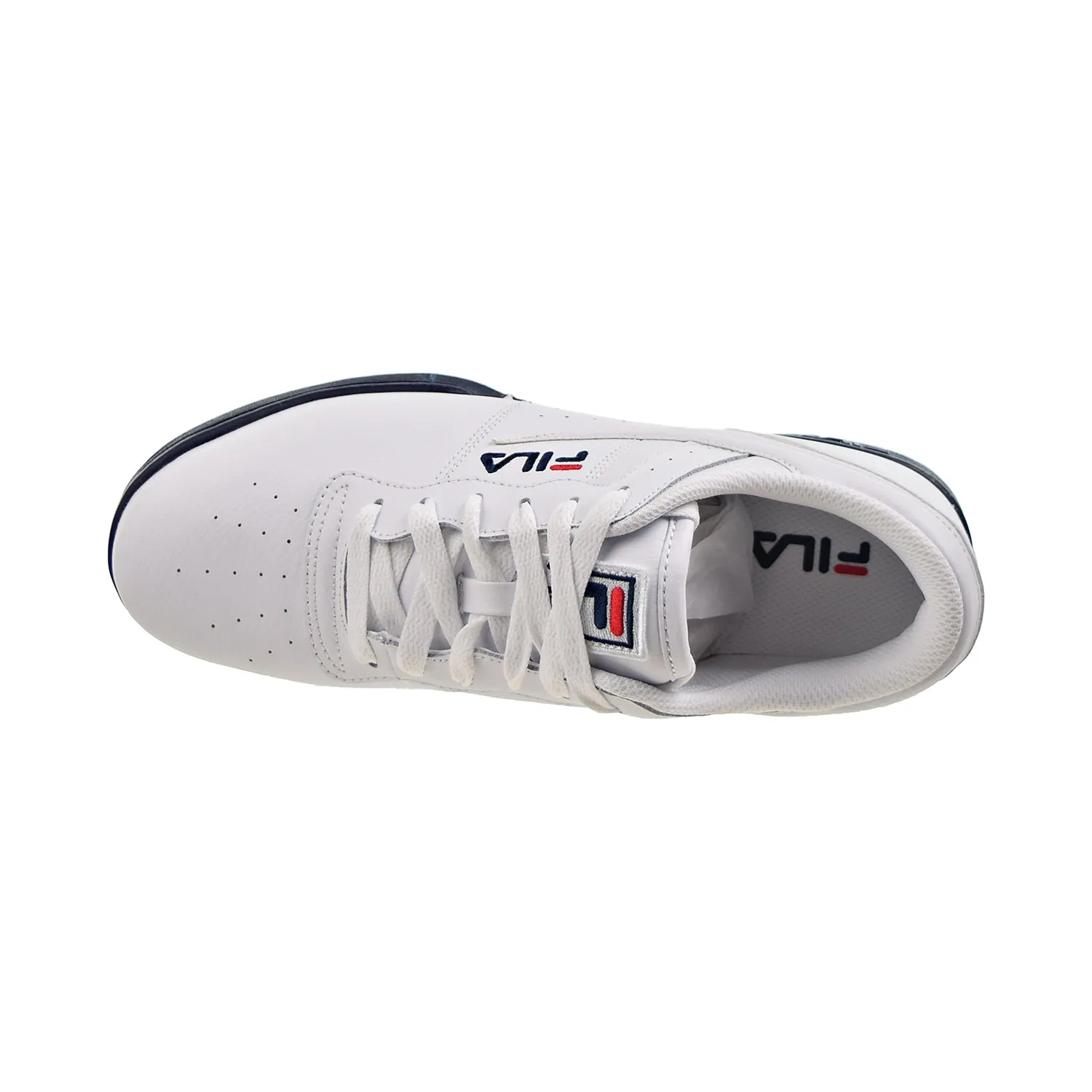 Fila Original Fitness OP Men's Shoes White-Fila Navy-Fila Red