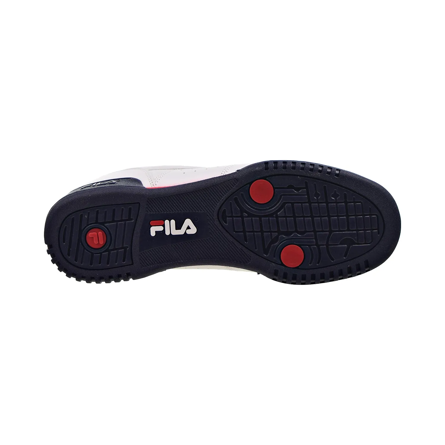 Fila Original Fitness OP Men's Shoes White-Fila Navy-Fila Red