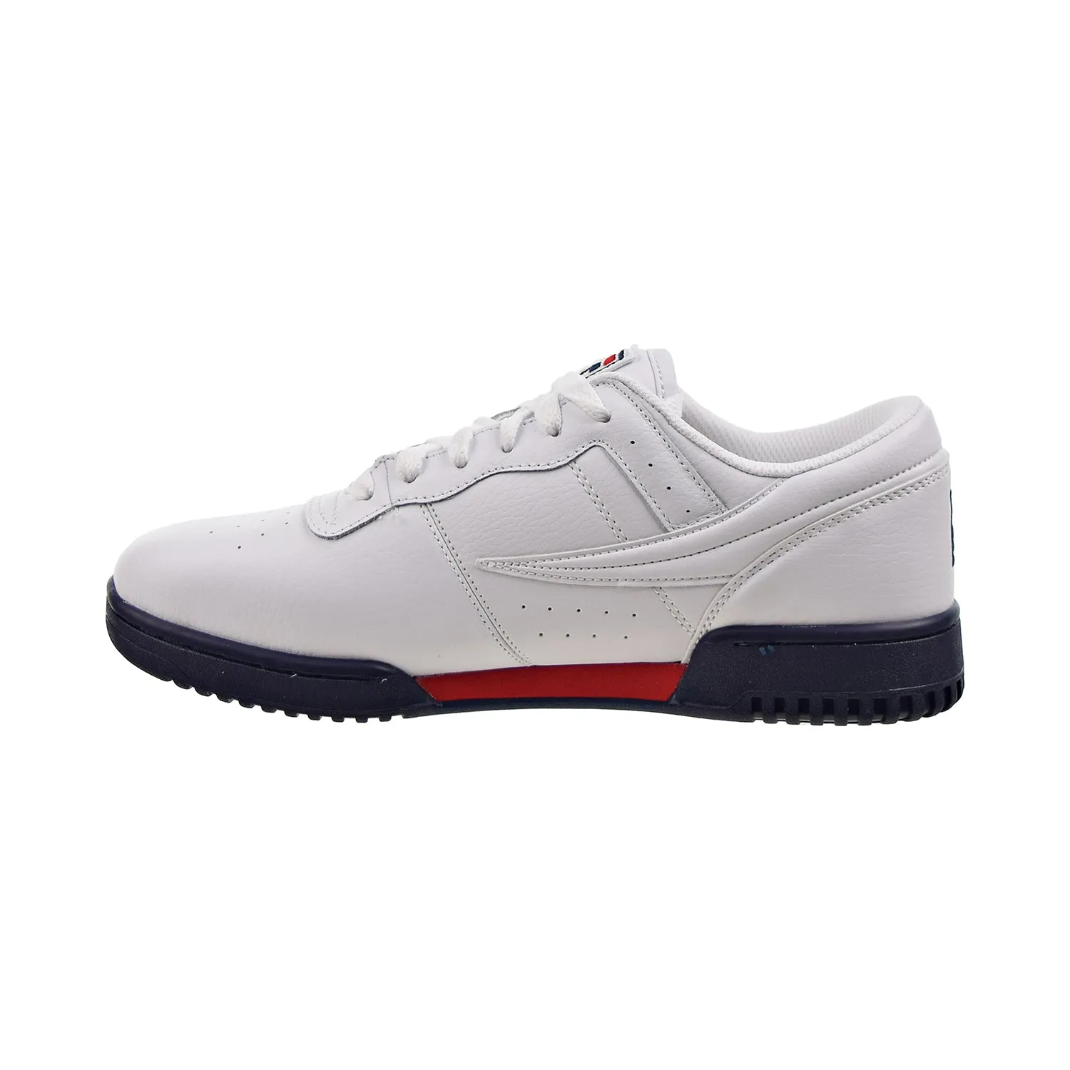 Fila Original Fitness OP Men's Shoes White-Fila Navy-Fila Red