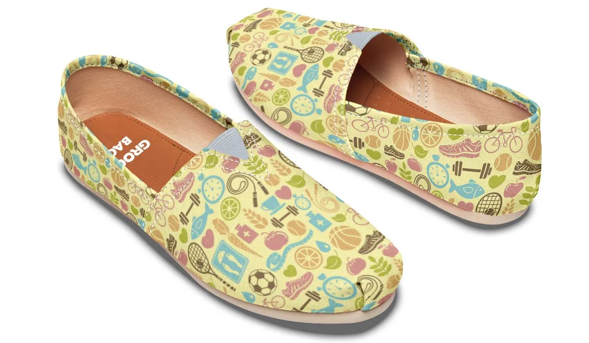 Fitness Training Pattern Casual Shoes