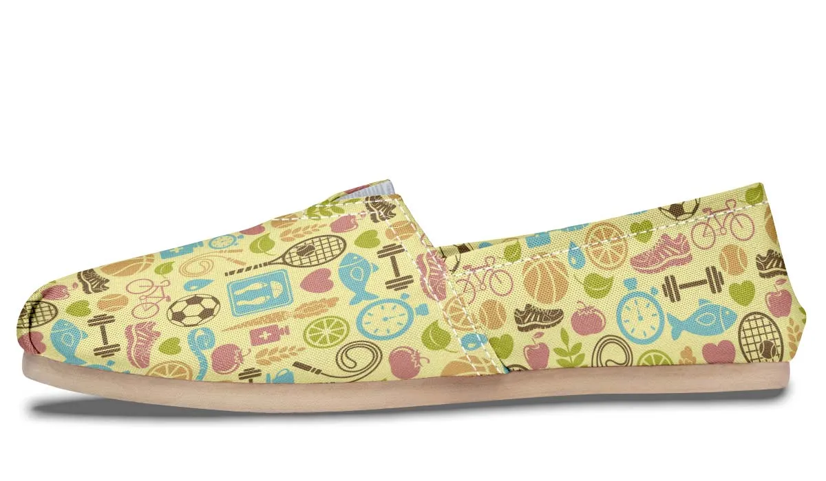 Fitness Training Pattern Casual Shoes