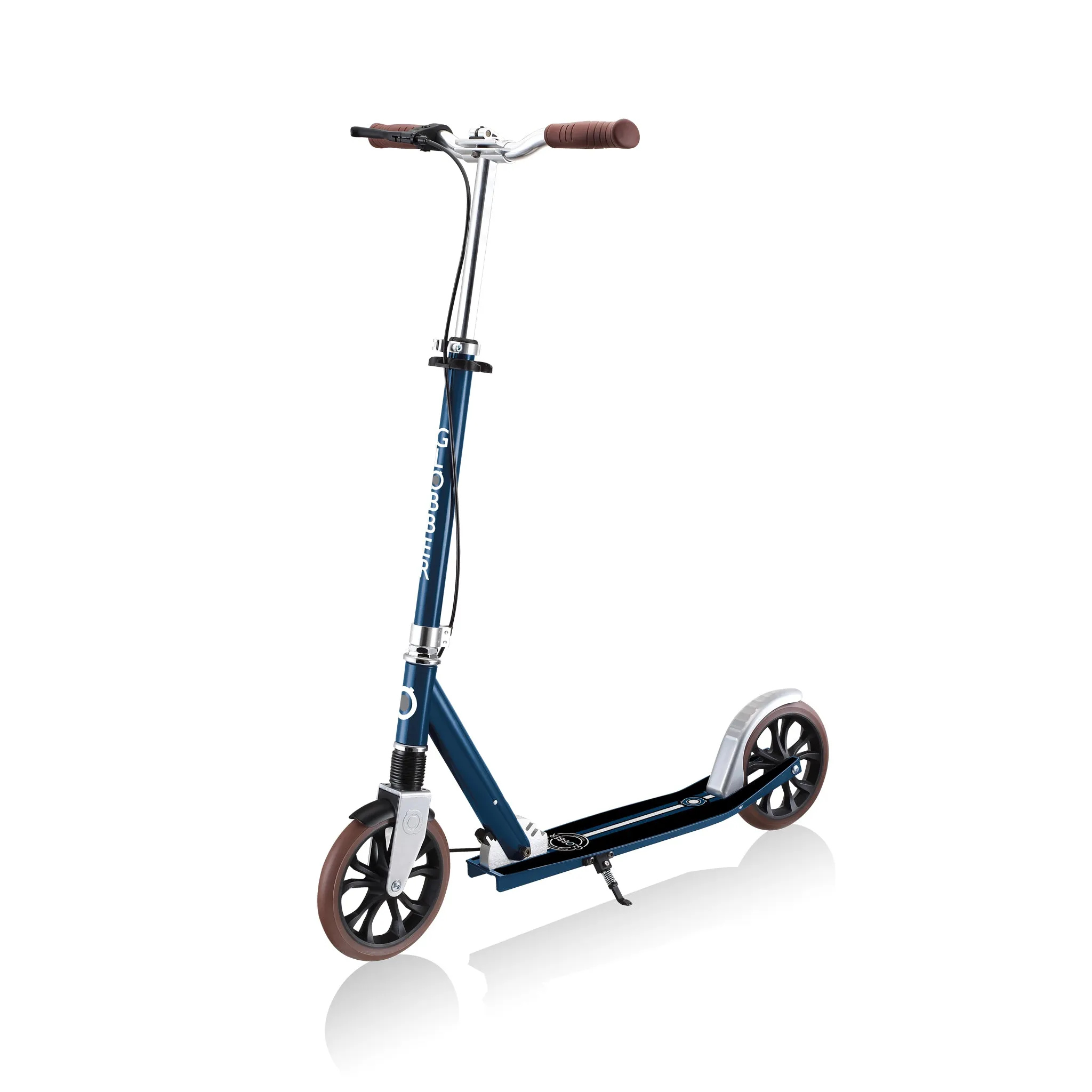 Globber NL 205 Deluxe Foldable Scooter - Vintage Blue (8Y )
