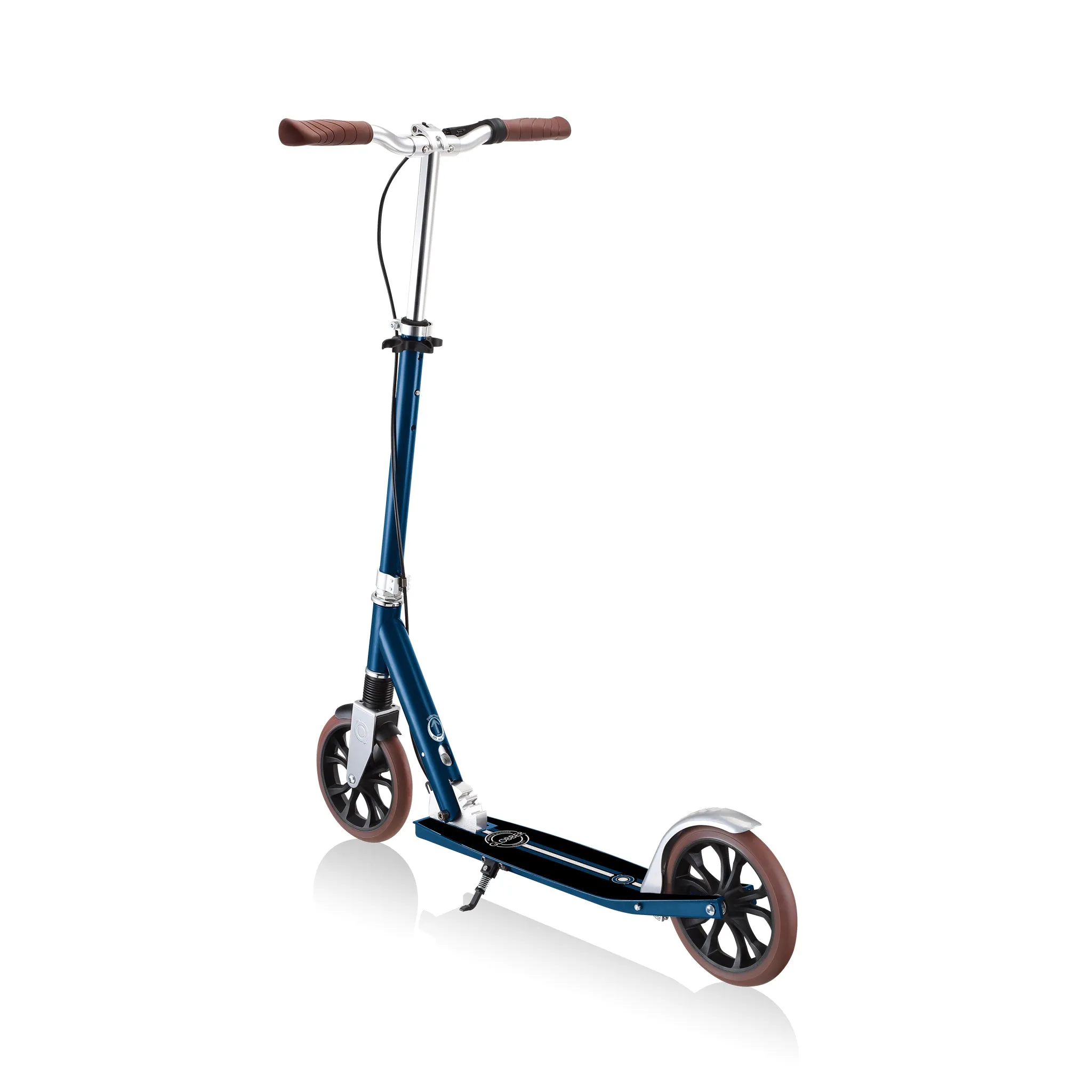 Globber NL 205 Deluxe Foldable Scooter - Vintage Blue (8Y )